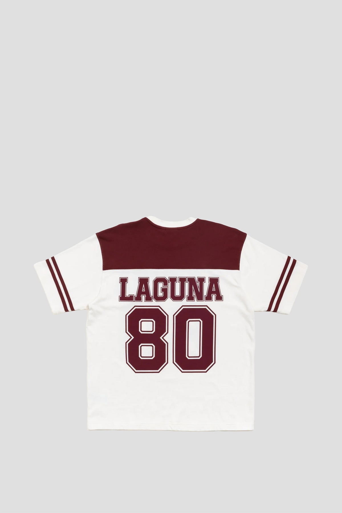 STUSSY LAGUNA SHORT SLEEVE MAROON