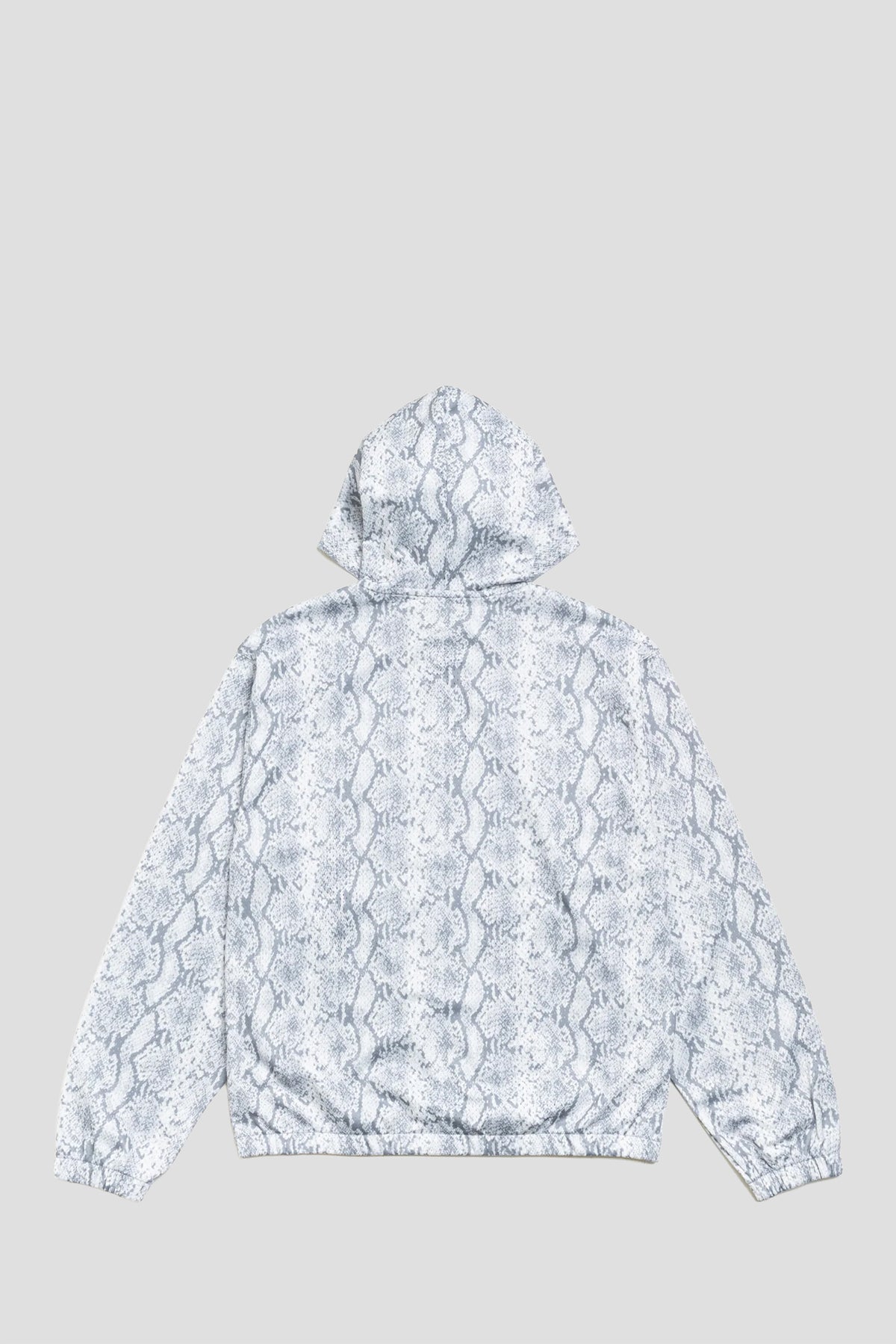 STUSSY ATHLETIC MESH ZIP HOOD SNAKE
