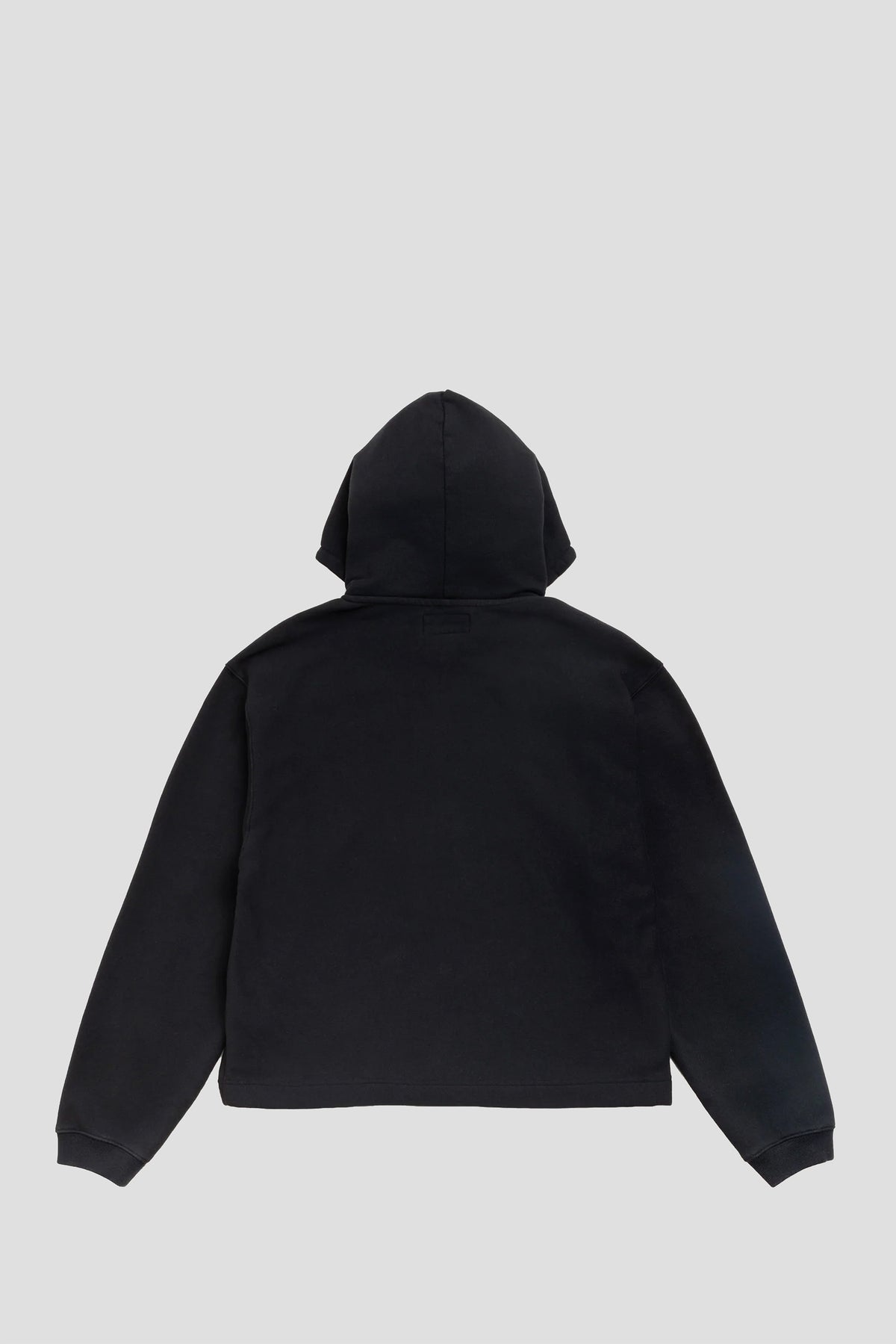 STUSSY OVAL PULLOVER HOOD BLACK