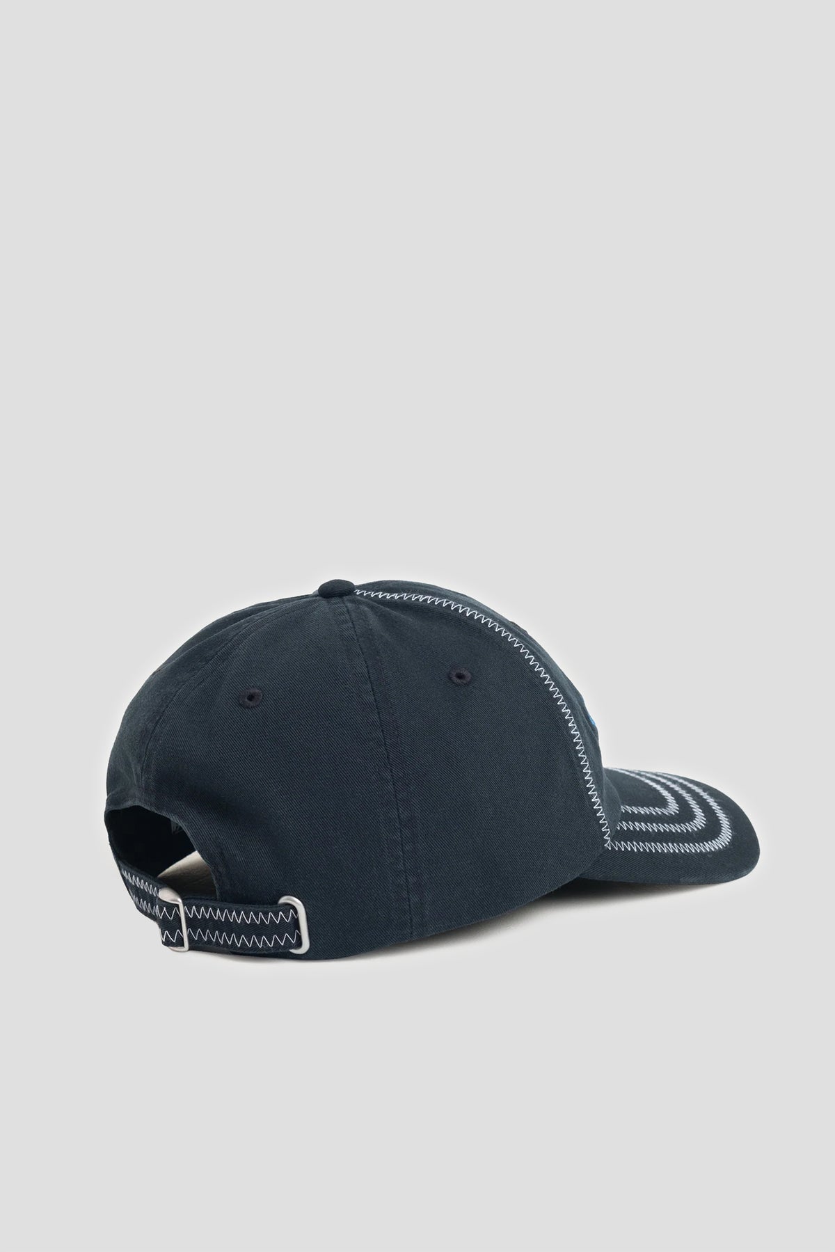 STUSSY LOW PROFILE LOW PRO OVAL STAR STRAPBACK CAP BLACK