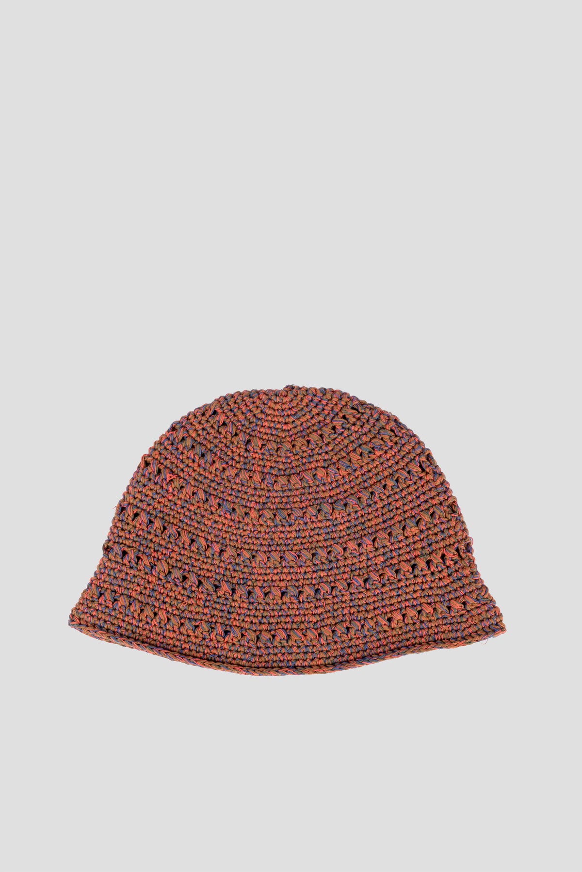 STUSSY HEMP STOCK BUCKET HAT MULTI BROWN