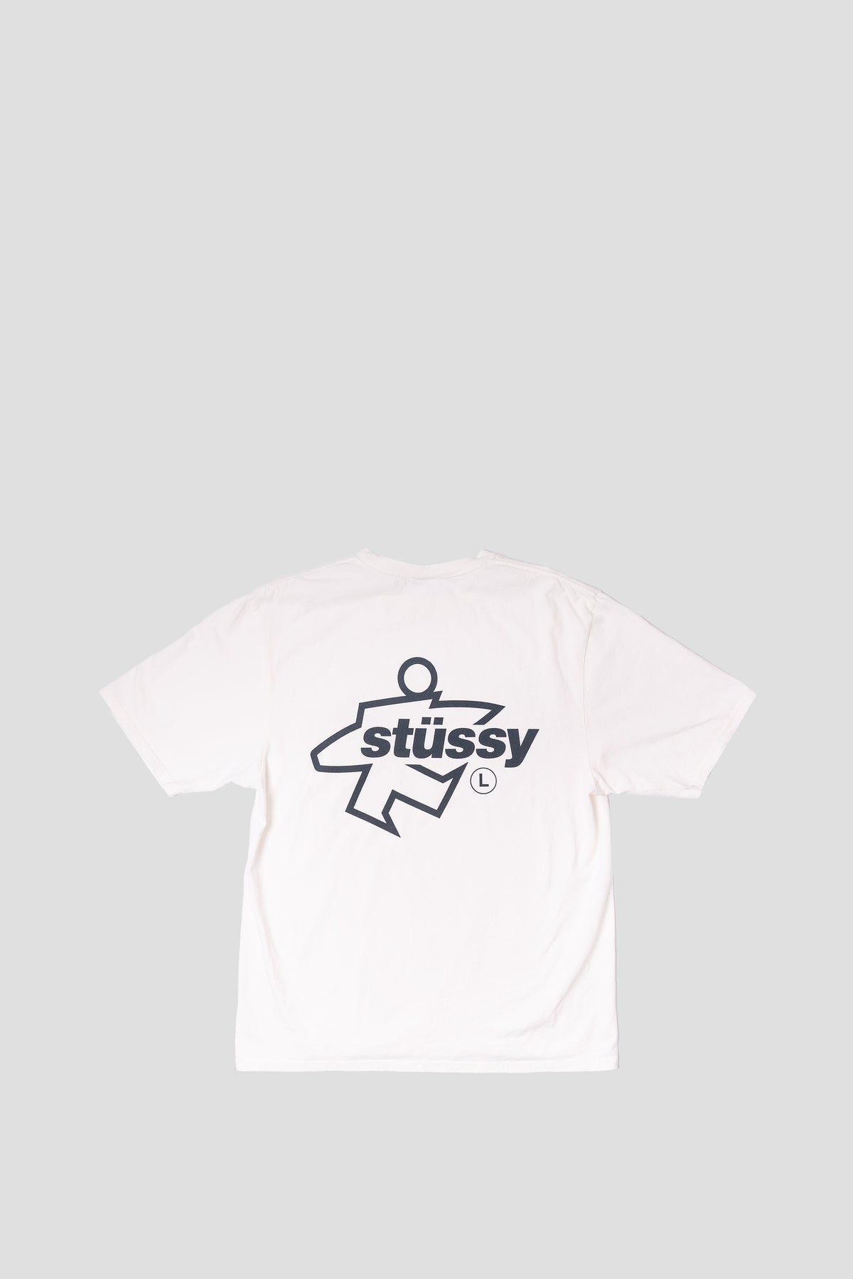 STUSSY SURF SIZE PIG. DYED TEE NATURAL