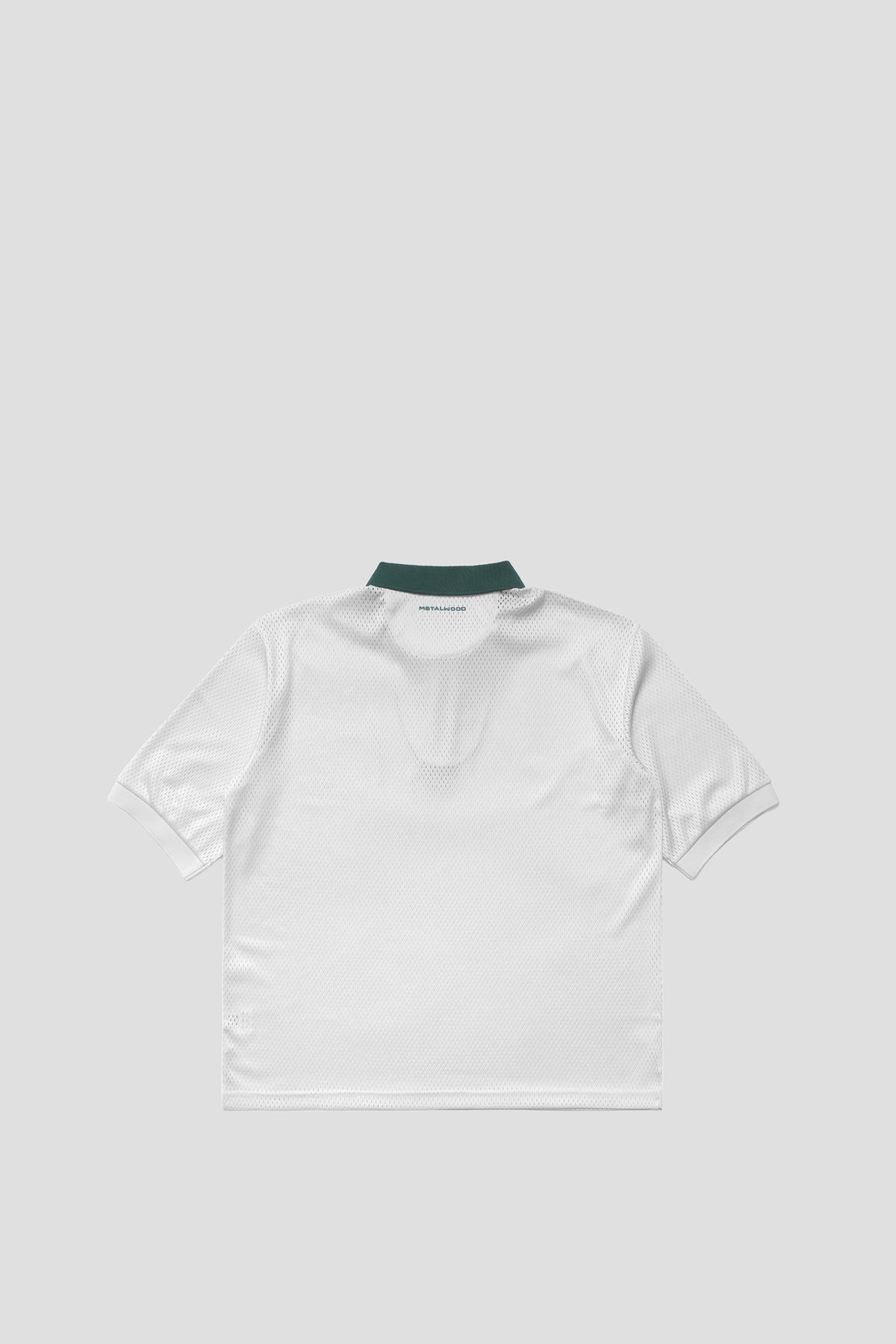 METALWOOD QUARTER ZIP JERSEY POLO NATURAL