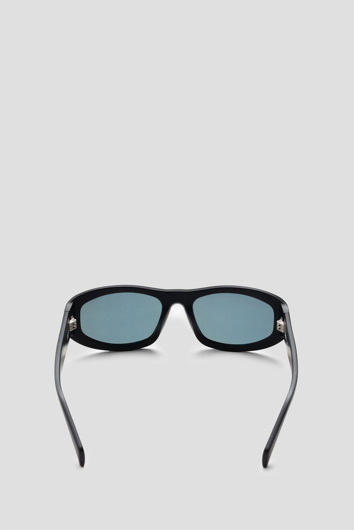 STUSSY LANDON SUNGLASSES MATTE BLACK GREEN LENS
