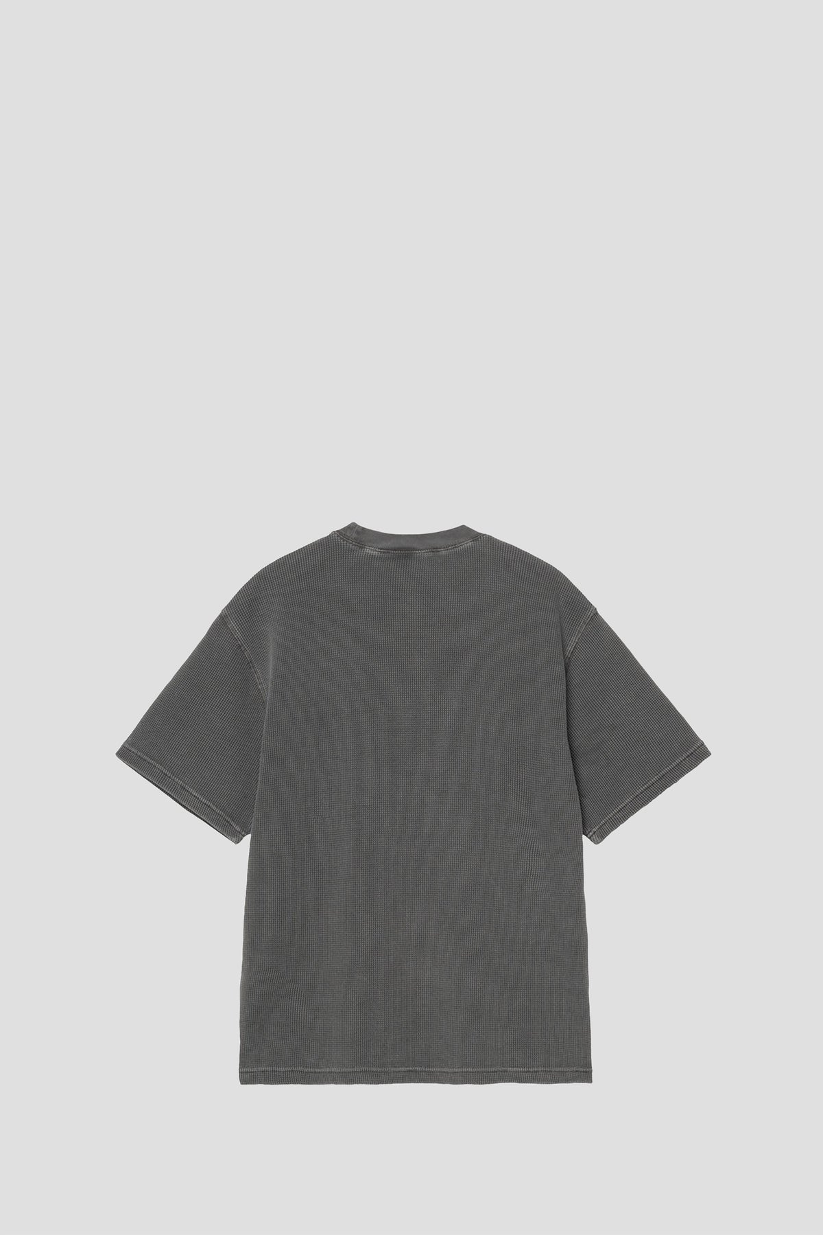 CARHARTT WIP NELSON WAFFLE T-SHIRT BLACK