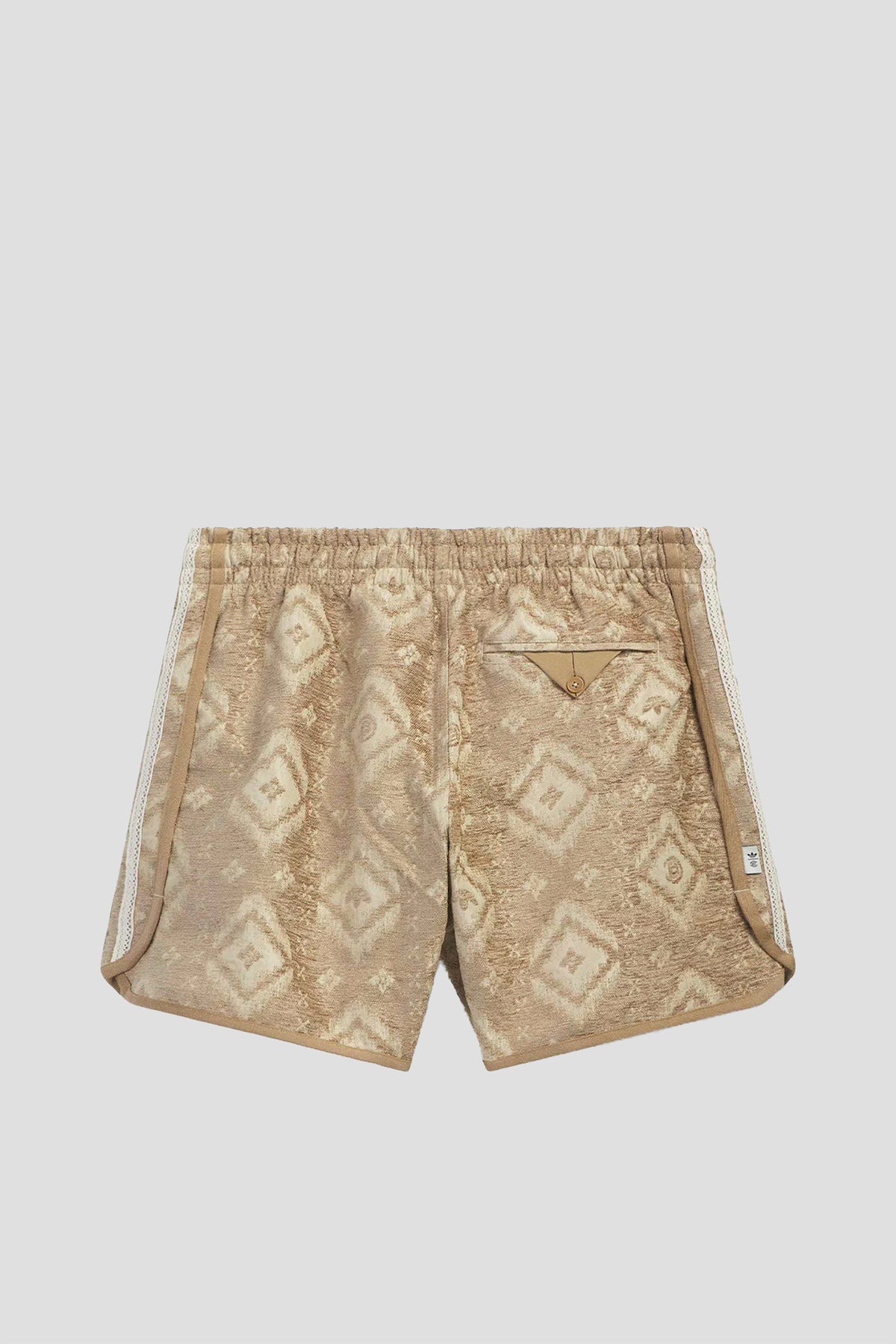 ADIDAS X CLOT HERITAGE PRINT SHORT WARM SANDSTONE