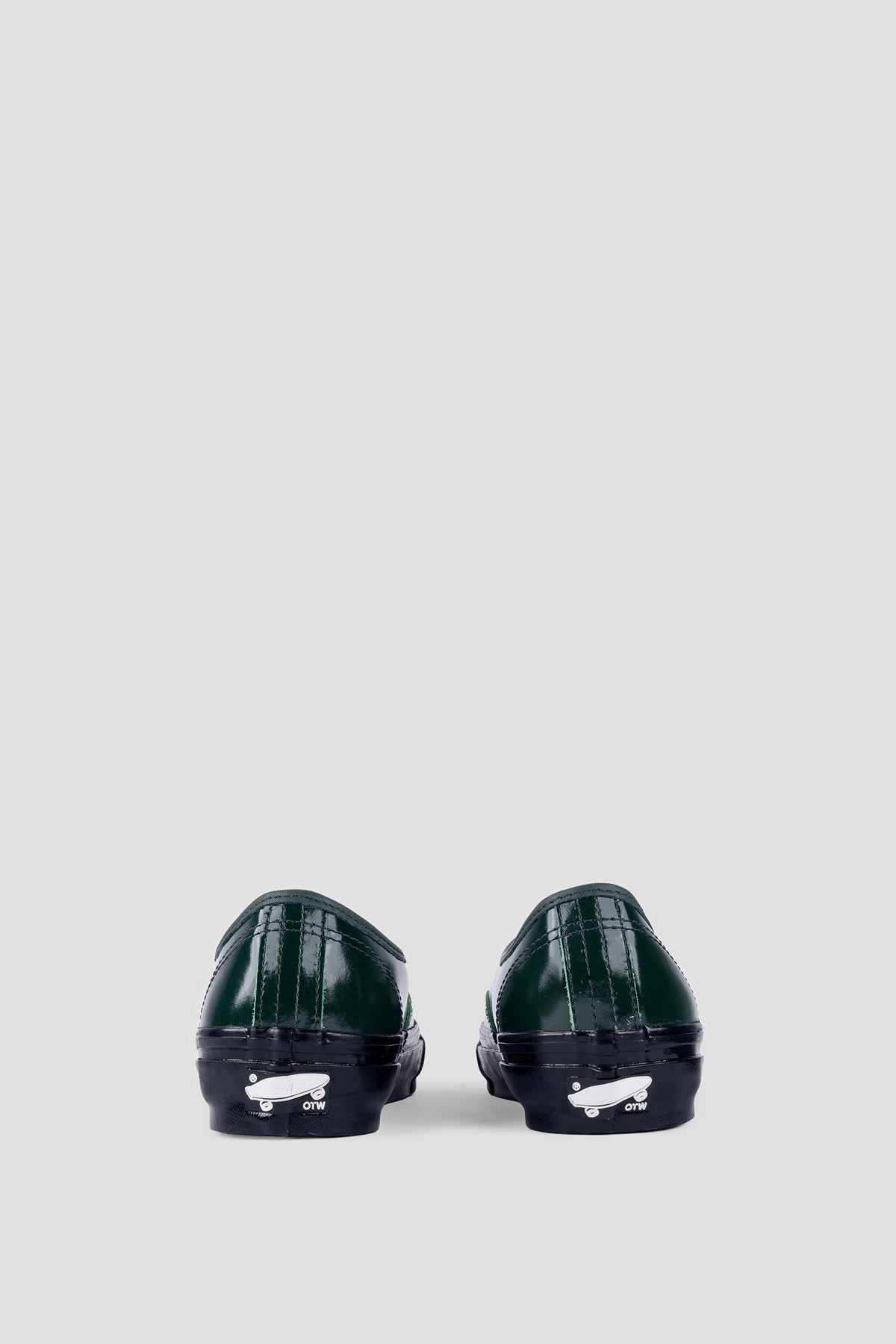 VANS OTW AUTHENTIC 44 LX SIPED VIBRAM GLOSS LEATHER BROGUE EMERALD