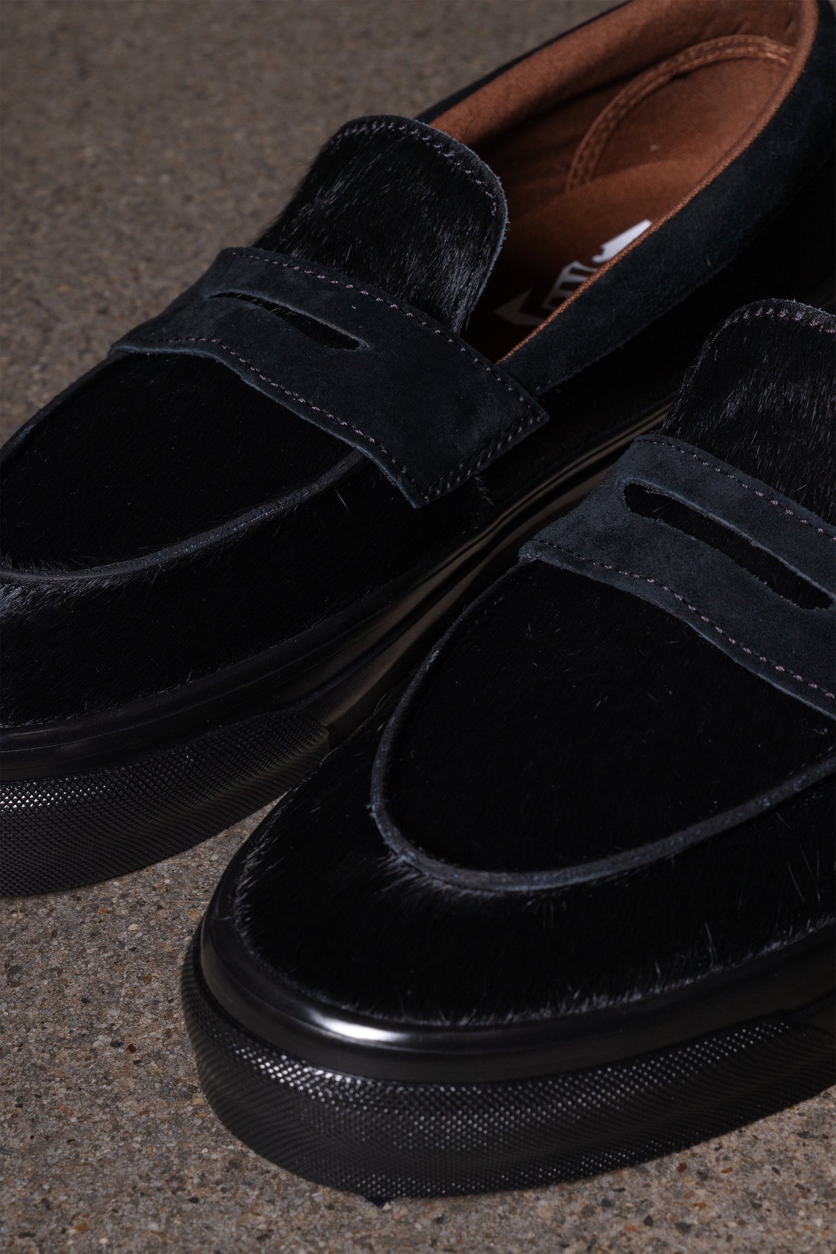 VANS LOAFER 53 LX PREMIUM BLACK PONY HAIR