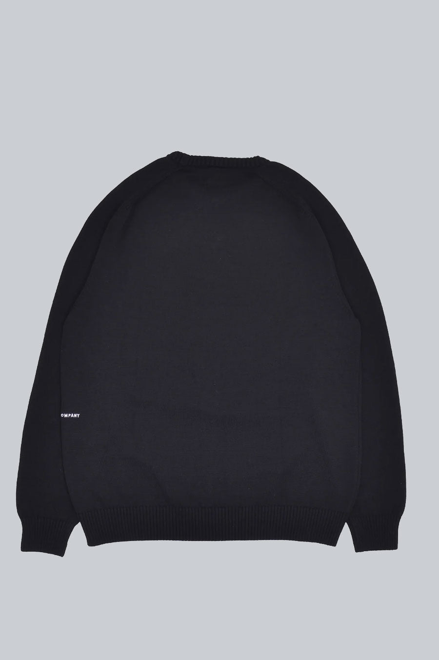 POP TRADING COMPANY CORN KNITTED CREWNECK BLACK
