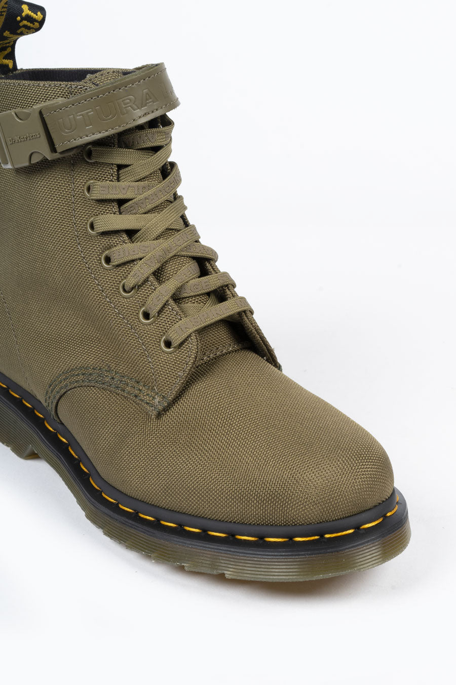 DR MARTENS X FUTURA 1460 EXTRA TOUGH 50/50 OLIVE