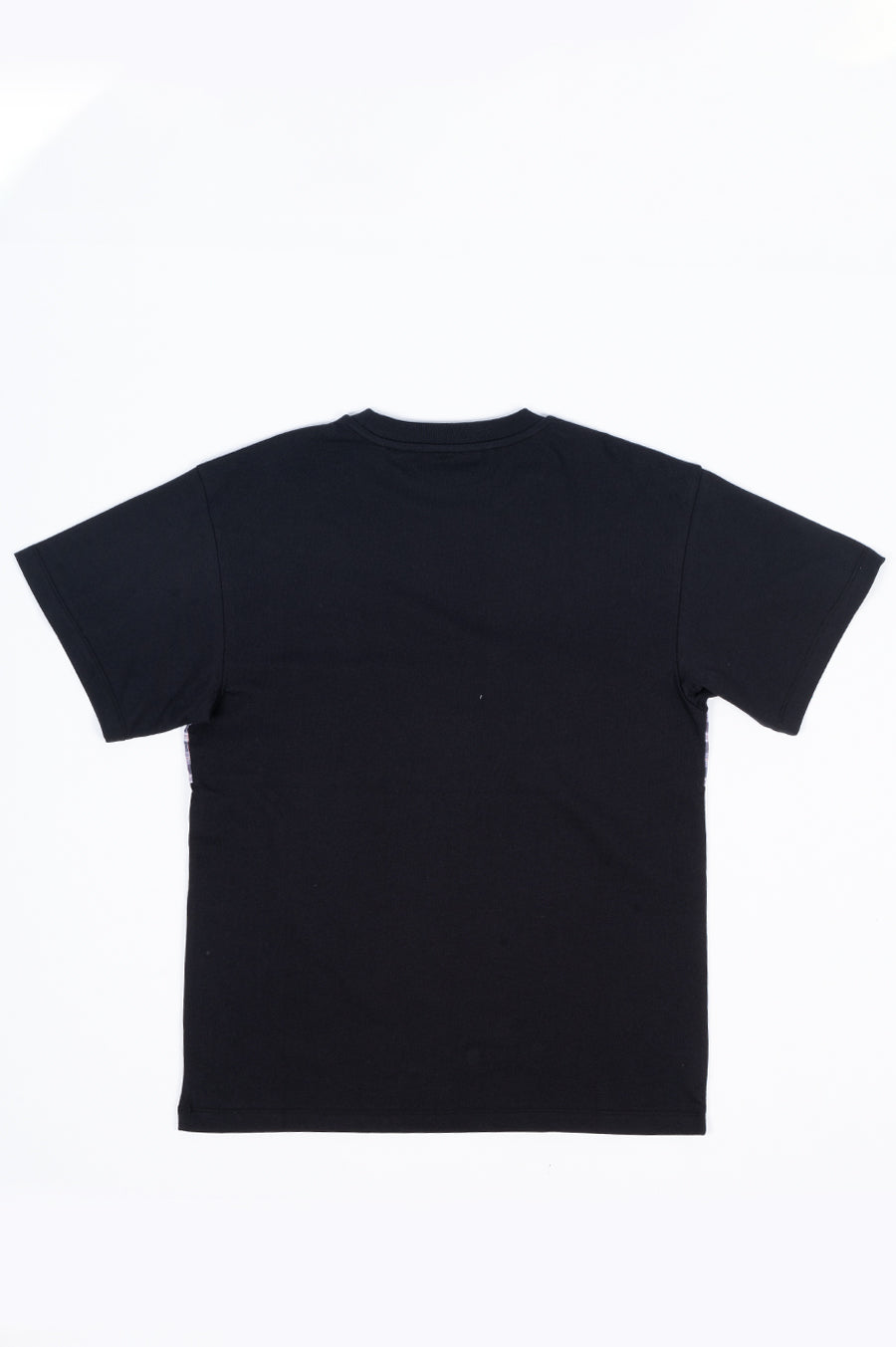 RASSVET 7 PLAID BOX SS T-SHIRT BLACK
