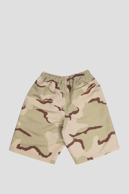 STUSSY BAGGY BEACH SHORT SAND CAMO