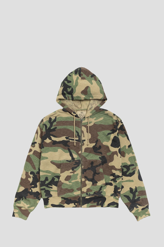 STUSSY LIGHTWEIGHT THERMAL HOOD CAMO