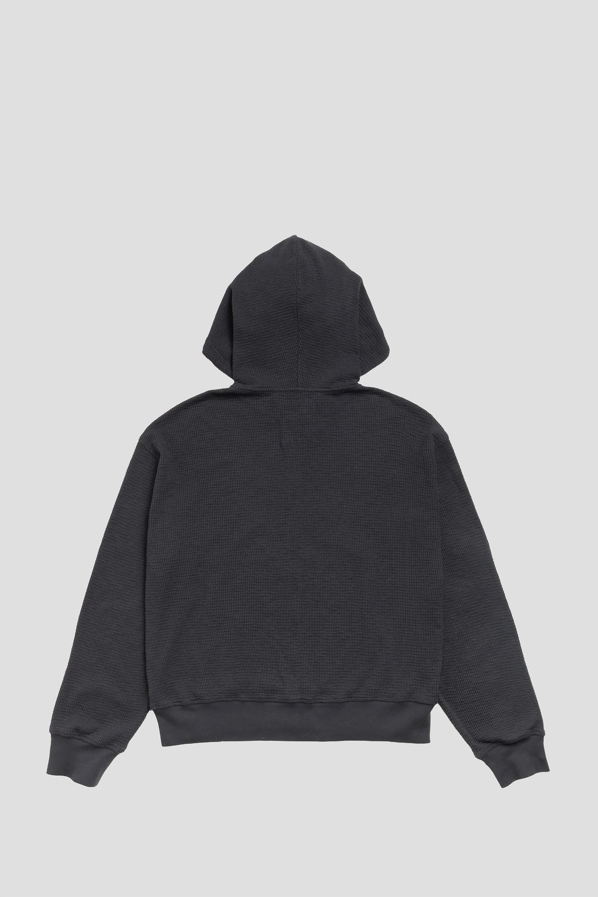 STUSSY LIGHTWEIGHT THERMAL HOOD FADED BLACK