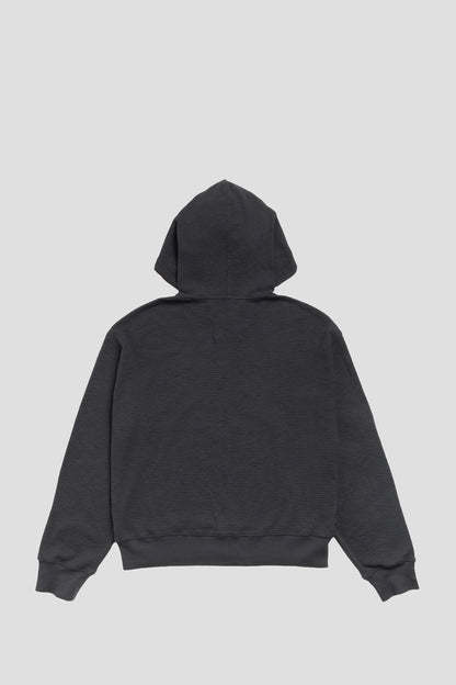 STUSSY LIGHTWEIGHT THERMAL HOOD FADED BLACK