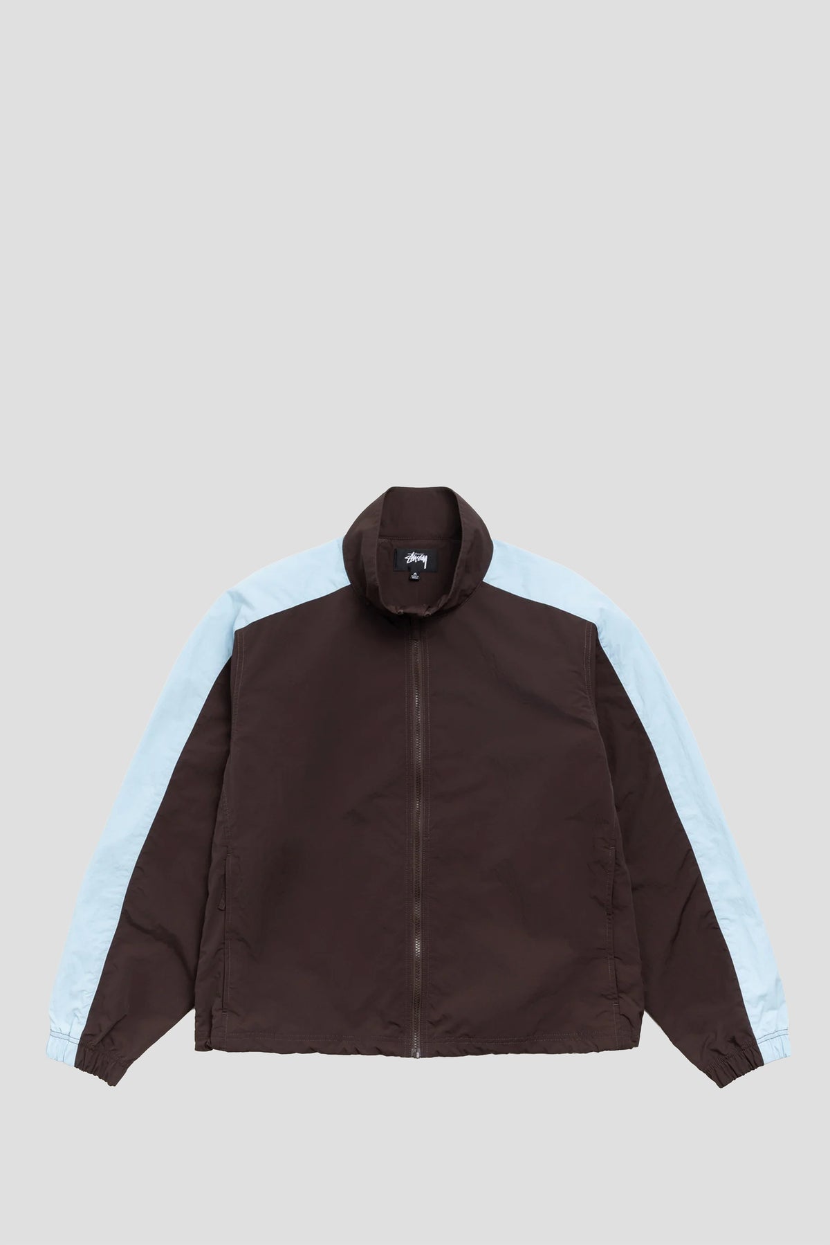 STUSSY LIGHTWEIGHT MOCK JACKET BROWN