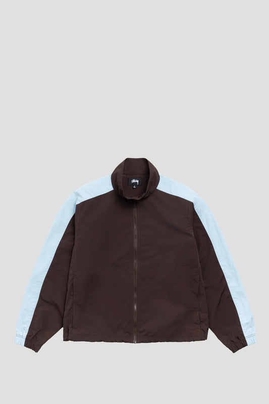 STUSSY LIGHTWEIGHT MOCK JACKET BROWN