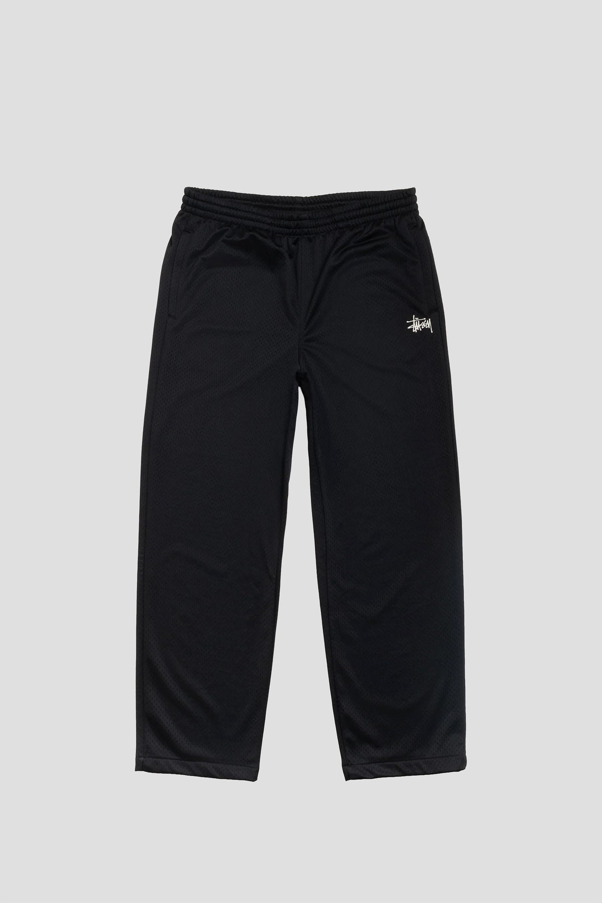 STUSSY MESH TRACK PANT BLACK