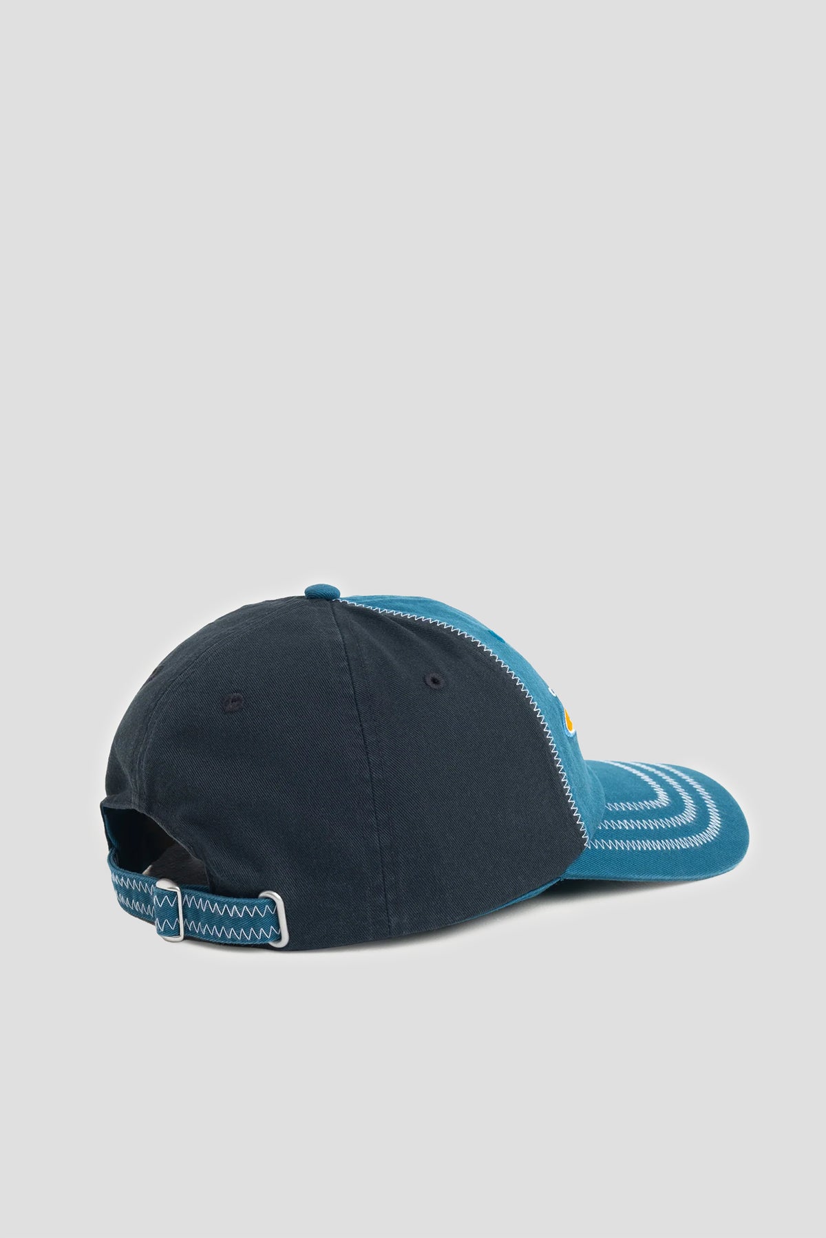 STUSSY LOW PROFILE LOW PRO OVAL STAR STRAPBACK CAP BLUE