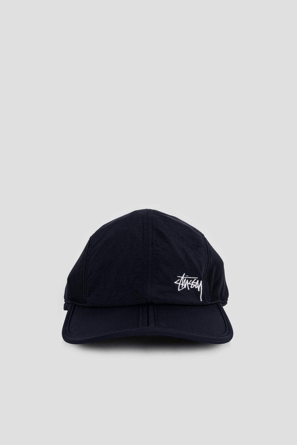 STUSSY FOLDABLE SHADE HAT BLACK