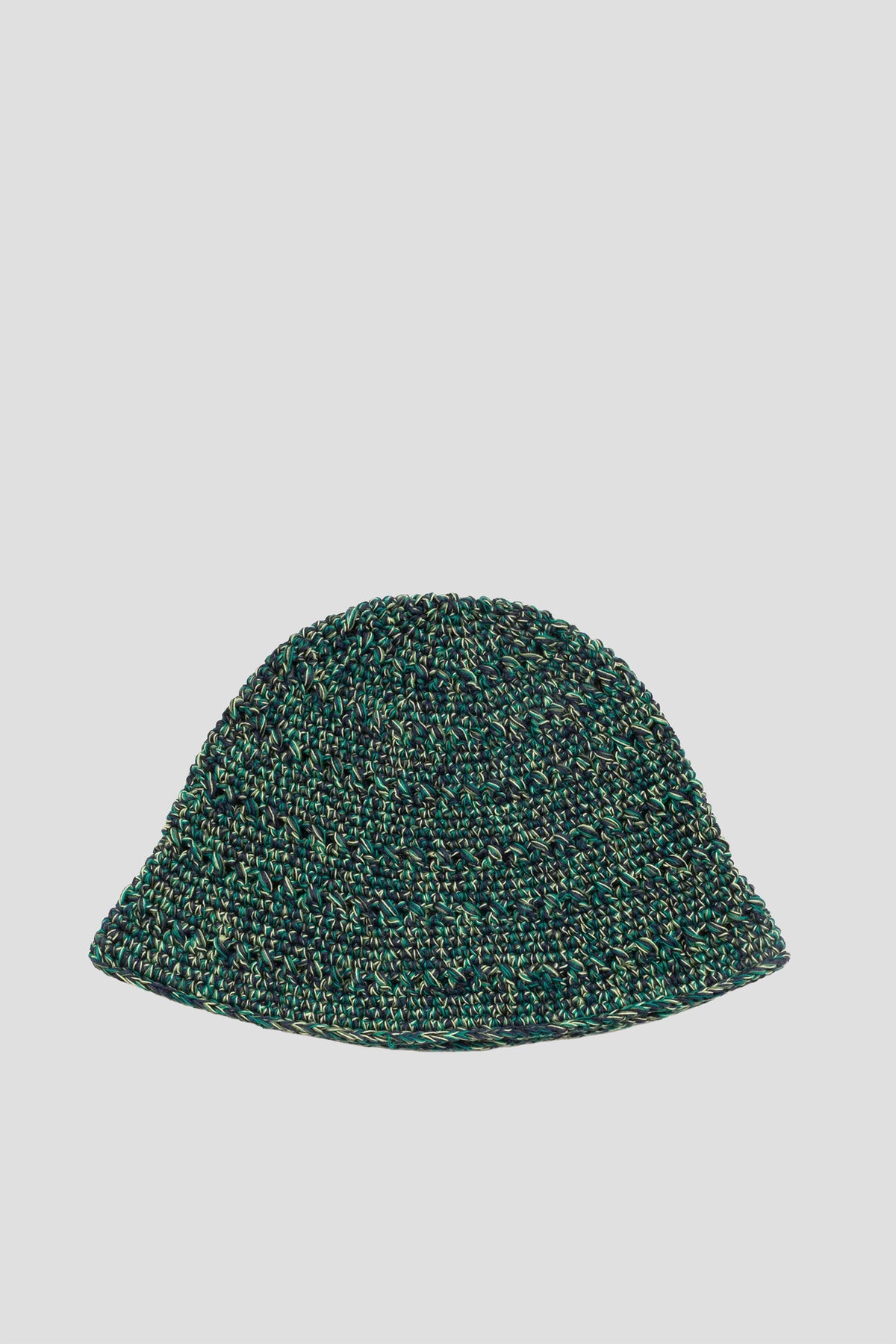 STUSSY HEMP STOCK BUCKET HAT MULTI GREEN