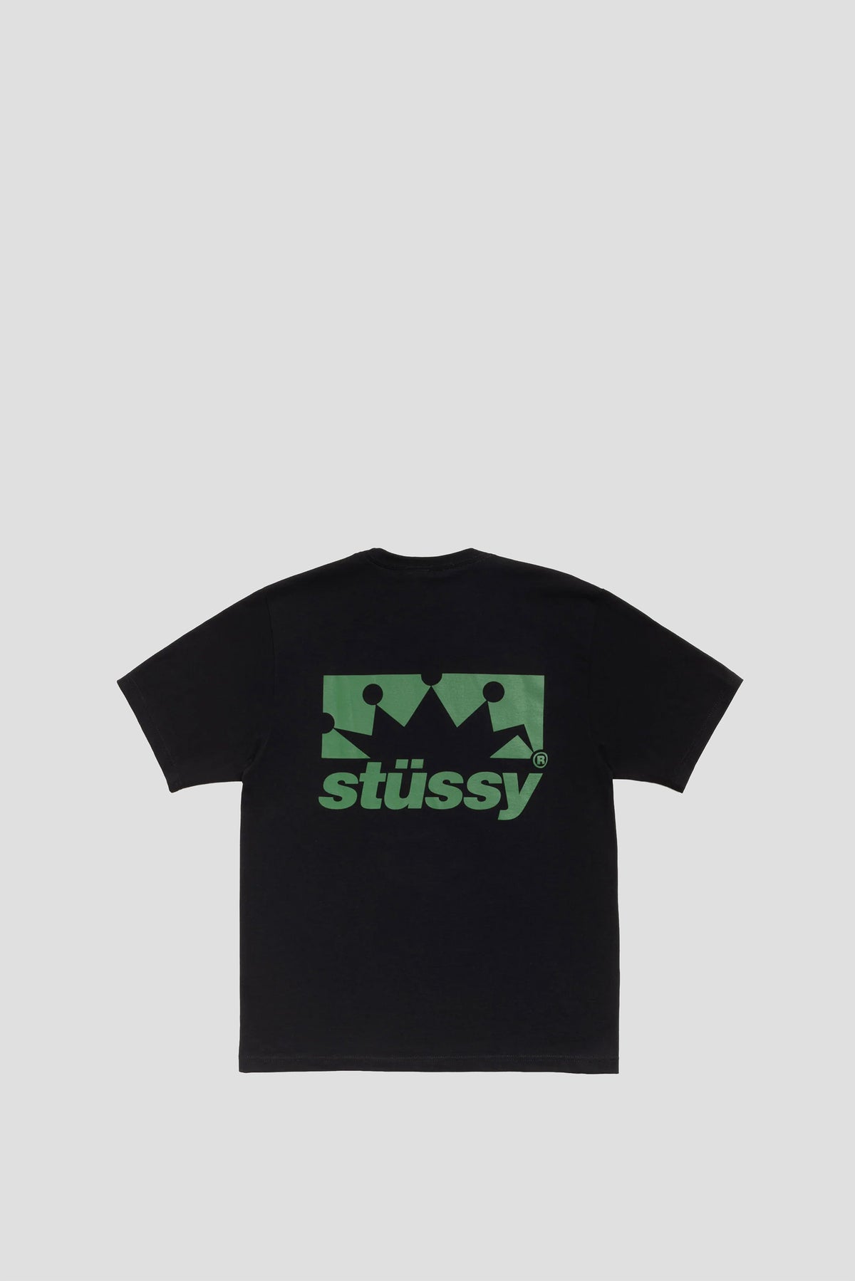 STUSSY BOX CROWN TEE BLACK
