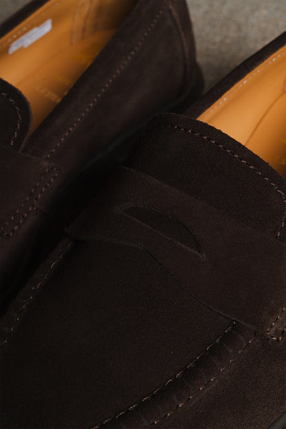 DR MARTENS DELAPRE PENNY LOAFER MIE BRINDLE BROWN