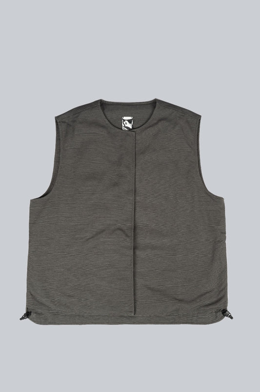 GR10K PROCESSING T4 VEST SOIL BROWN