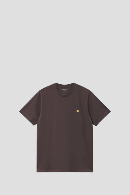 CARHARTT WIP CHASE S/S T-SHIRT SHALE GOLD