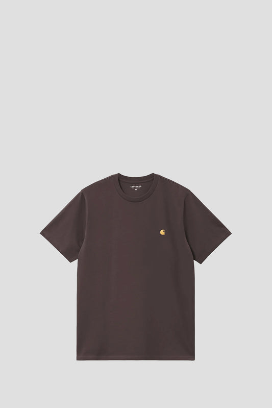 CARHARTT WIP CHASE S/S T-SHIRT SHALE GOLD