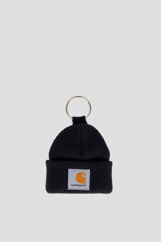 CARHARTT WIP MINI ACRYLIC WATCH KEYCHAIN BLACK