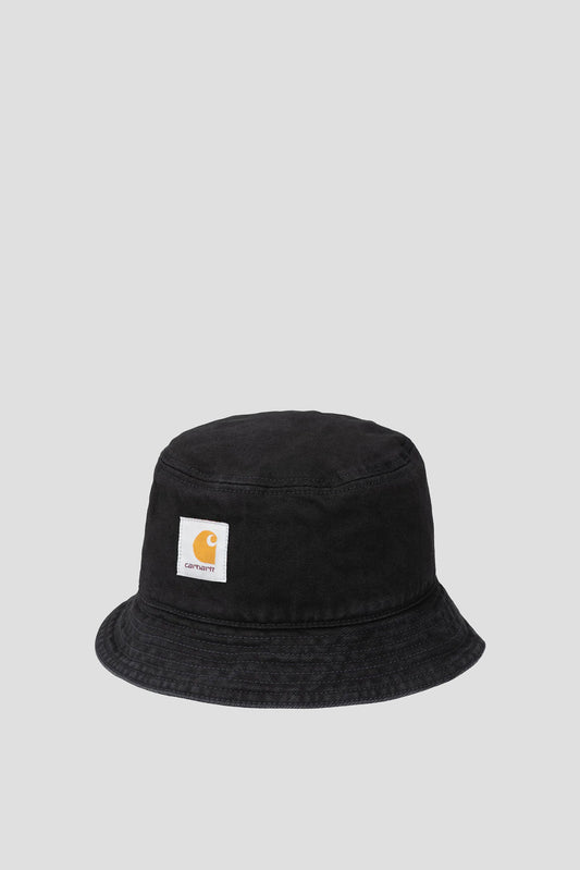 CARHARTT WIP BELMAR BUCKET HAT BLACK DENIM
