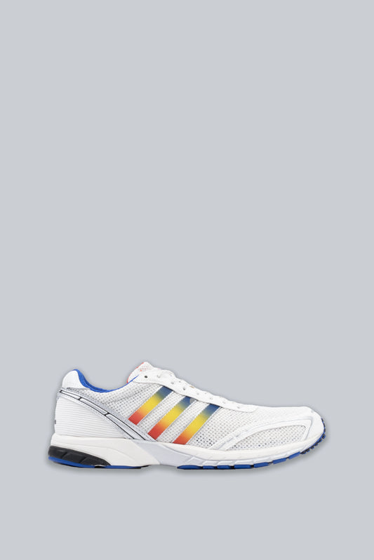 ADIDAS ADIZERO ADIOS OG WOMENS CORE WHITE ROYAL YELLOW NAVY