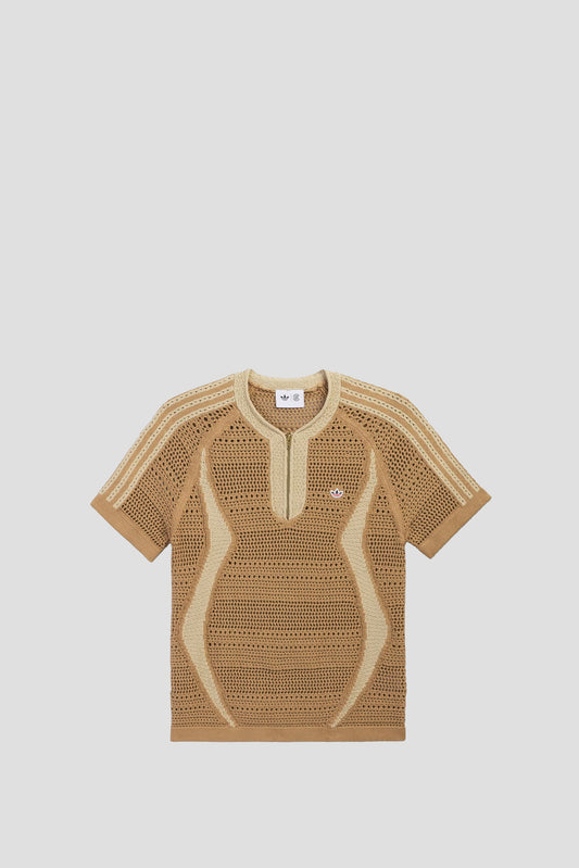 ADIDAS x CLOT KNIT JERSEY CARDBOARD