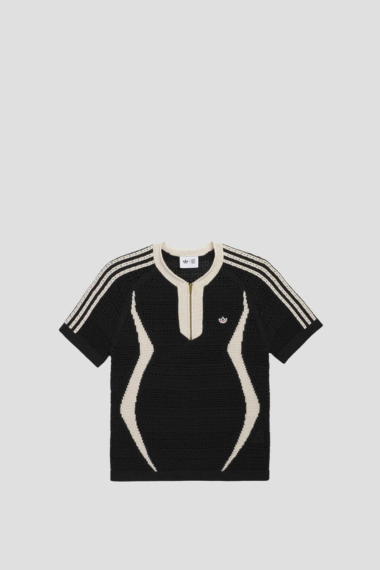 ADIDAS x CLOT KNIT JERSEY BLACK