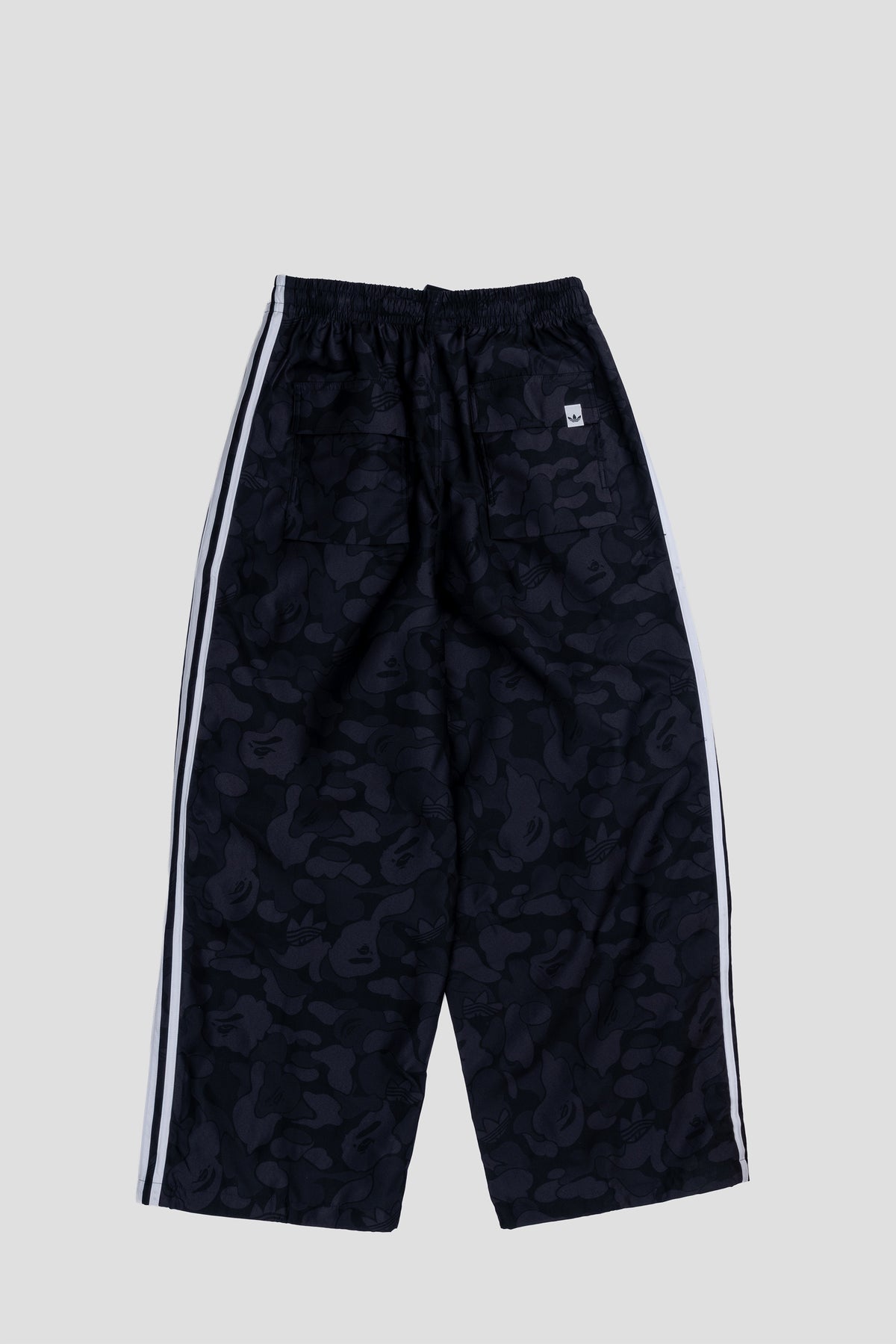 ADIDAS x BAPE WC JACQUARD PANTS BLACK