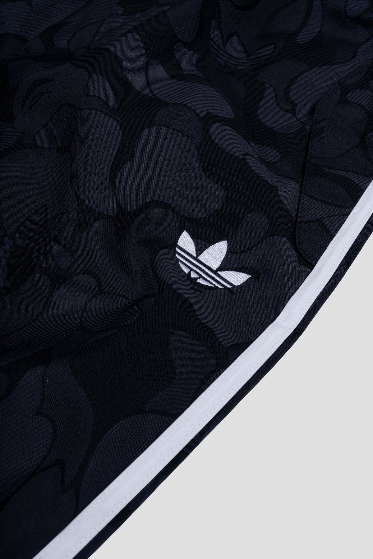 ADIDAS x BAPE WC JACQUARD PANTS BLACK