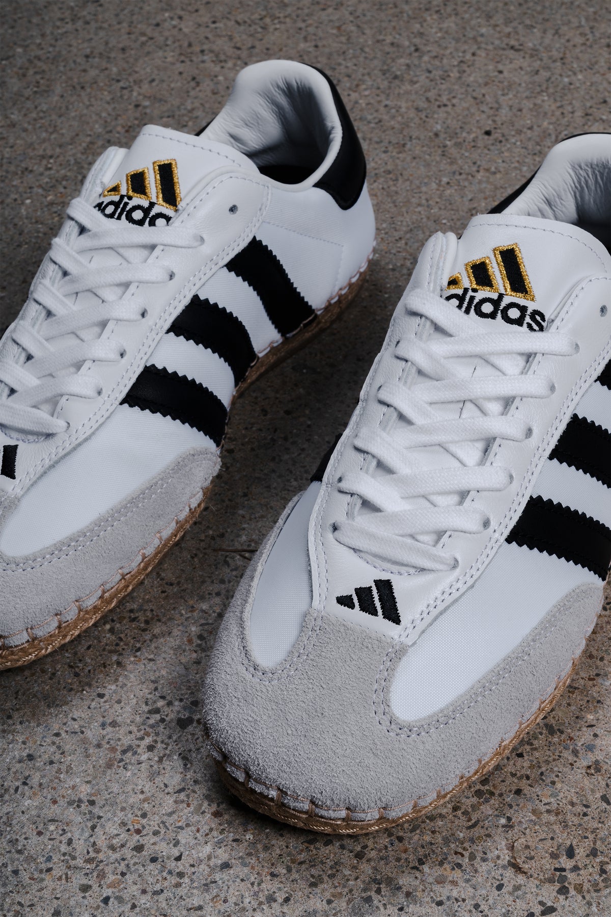 ADIDAS x CLOT SAMBA ESPADRILLE WHITE BLACK