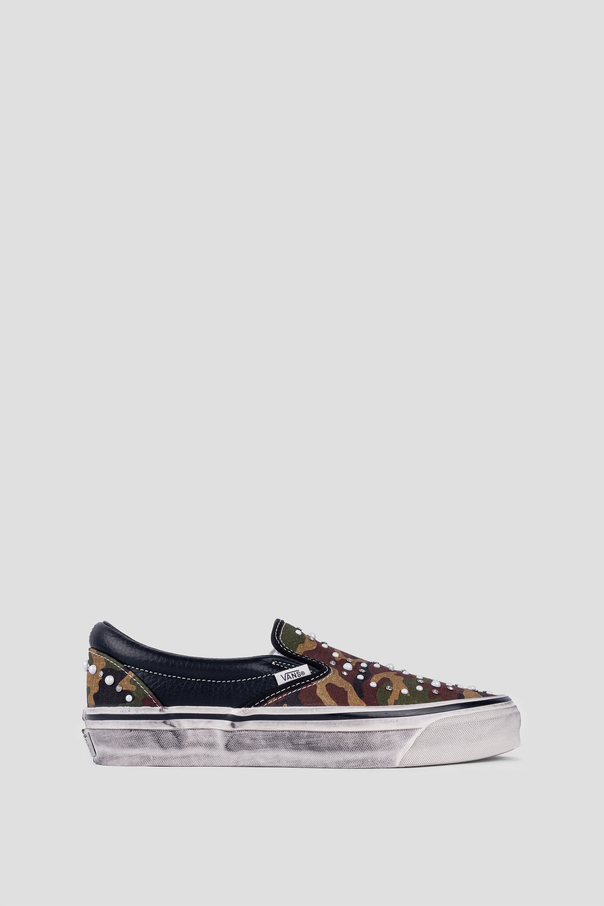 VANS CLASSIC SLIP-ON 98 LX PEARLIZED CAMO BLACK