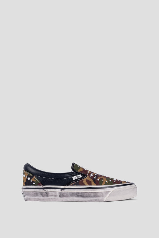 VANS CLASSIC SLIP-ON 98 LX PEARLIZED CAMO BLACK
