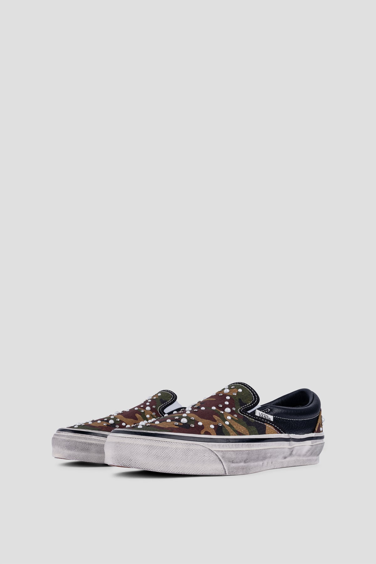 VANS CLASSIC SLIP-ON 98 LX PEARLIZED CAMO BLACK