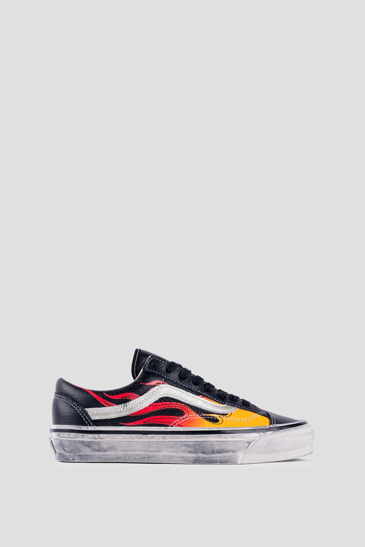 VANS OLD SKOOL 36 LX ARCHIVE FLAME BLACK RED YELLOW