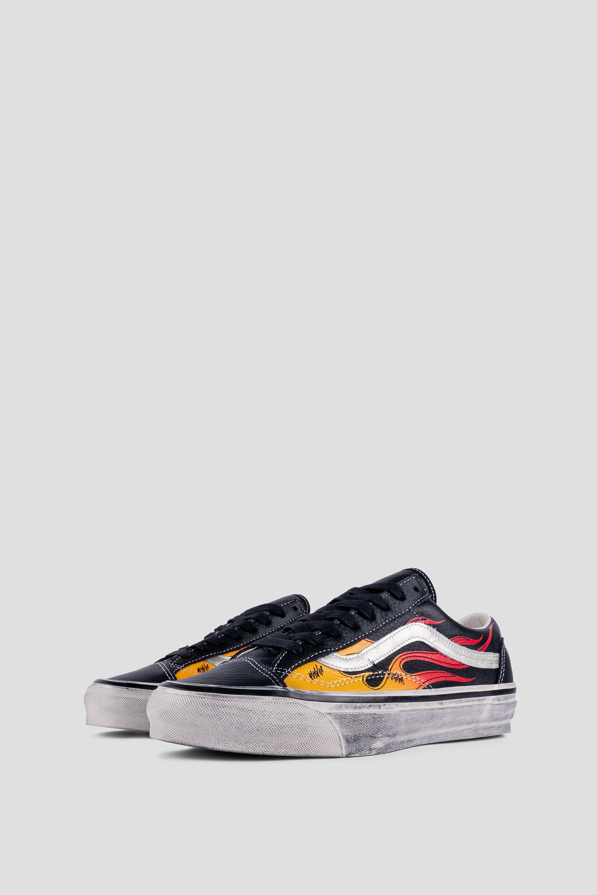 VANS OLD SKOOL 36 LX ARCHIVE FLAME BLACK RED YELLOW