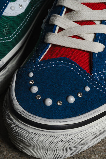 VANS OTW OLD SKOOL 36 PEARLIZED YACHT CLUB GREEN MULTI