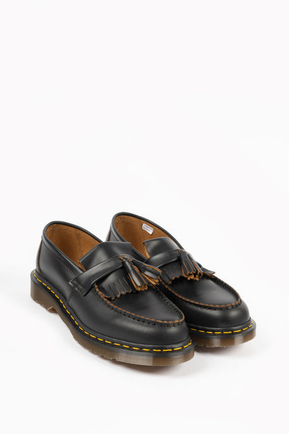 DR MARTENS ADRIAN TASSLE LOAFERS BLACK QUILON