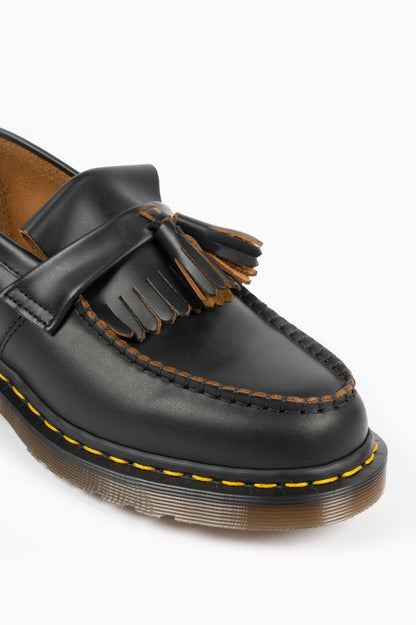 DR MARTENS ADRIAN TASSLE LOAFERS BLACK QUILON