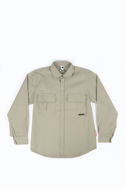GR10K REPLICATED KLOPMAN OVERSHIRT DOE