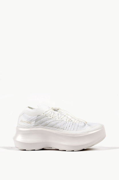 SALOMON X COMME DES GARCONS PULSAR PLATFORM WHITE