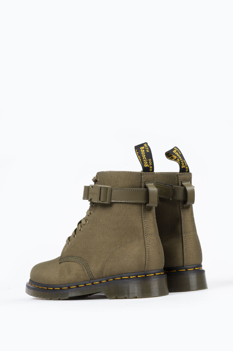 DR MARTENS X FUTURA 1460 EXTRA TOUGH 50/50 OLIVE