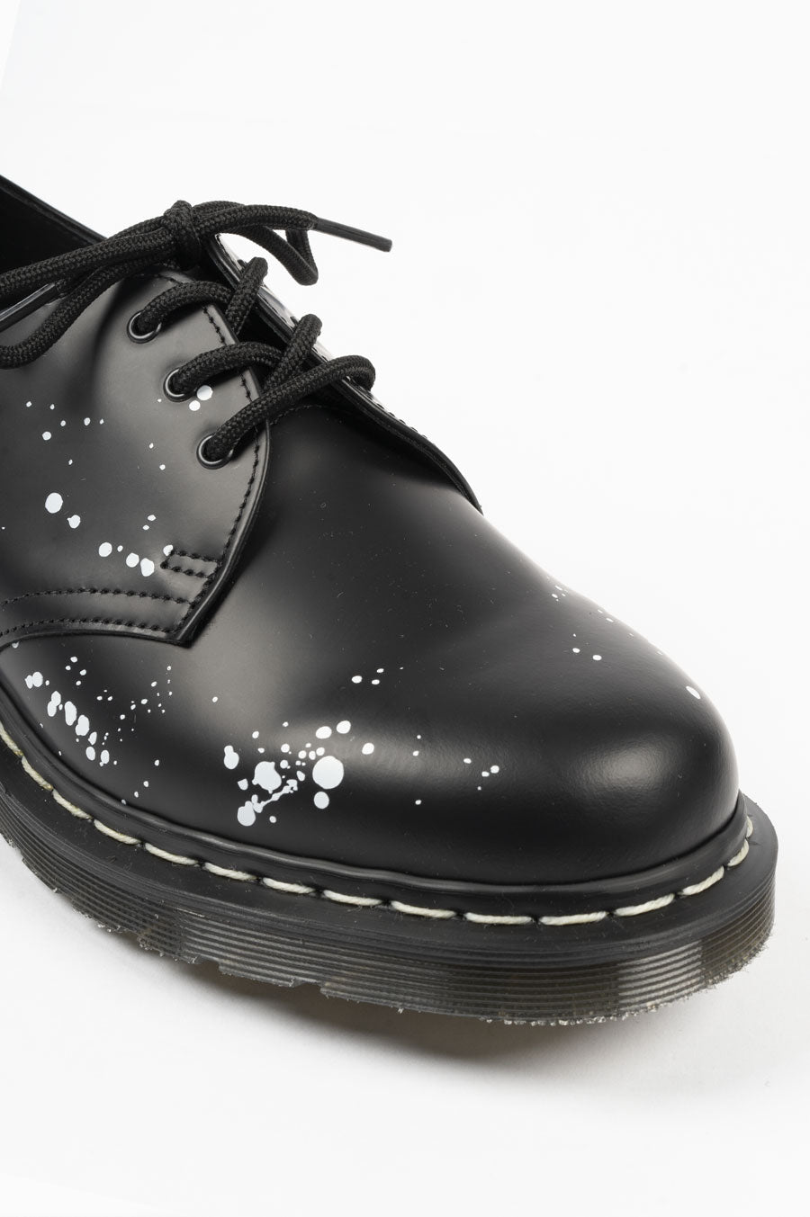 DR MARTENS X NEIGHBORHOOD 1461 BLACK WHITE